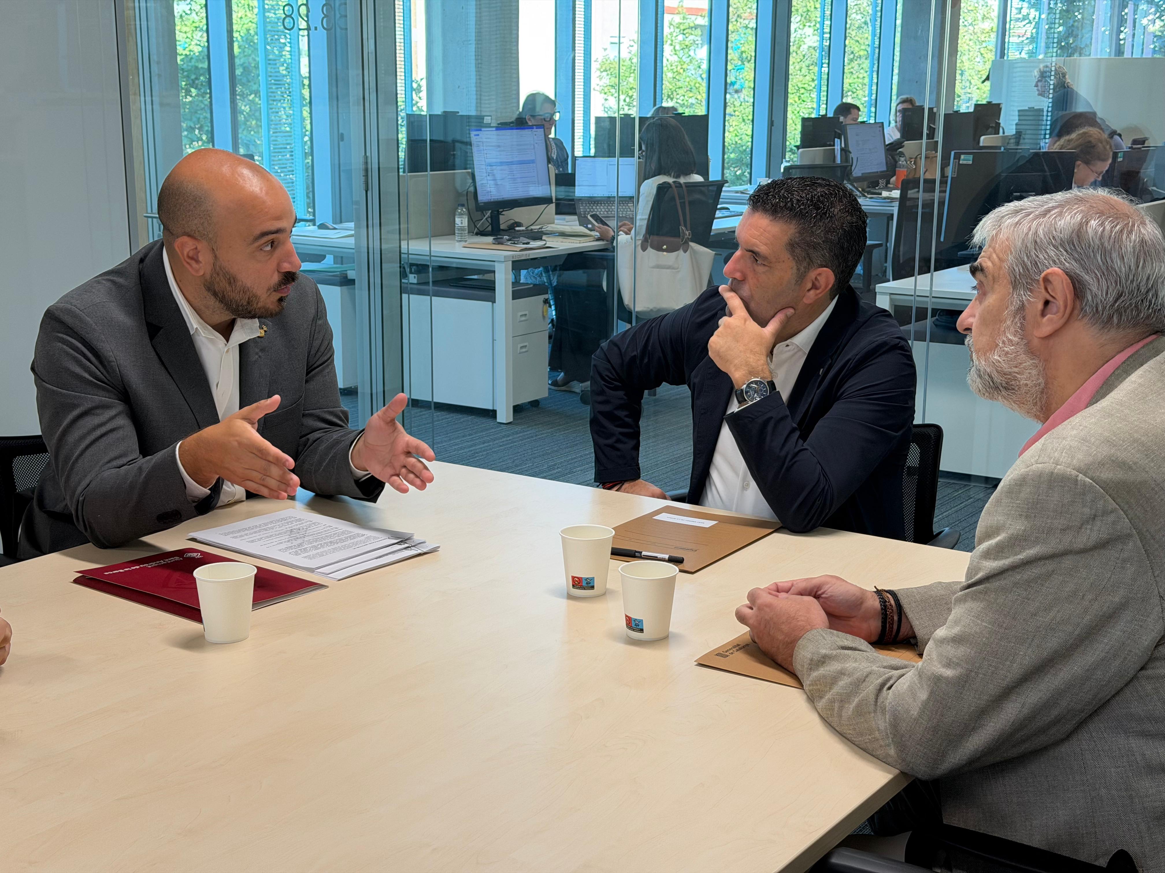 Imatge de la notícia: L’alcalde Marc Giribet es reuneix amb la Generalitat per fer front a la condemna dels 3 milions d’euros pel Centre Comercial